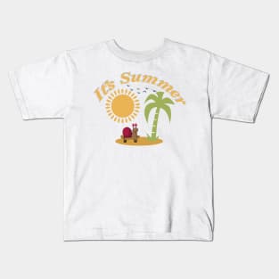 It's Summer Time Kids T-Shirt